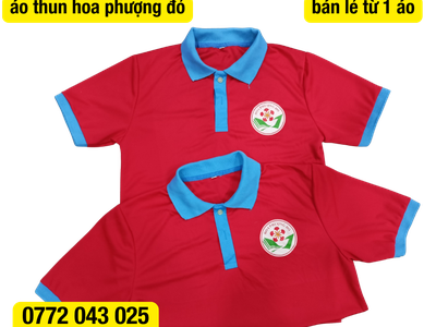 Bán áo thun hoa phượng đỏ giá tận xưởng 7