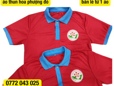 Bán áo thun hoa phượng đỏ giá tận xưởng 8