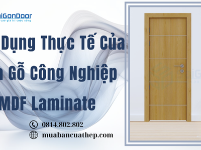 Ứng Dụng Thực Tế Của Cửa Gỗ Công Nghiệp MDF Laminate 1