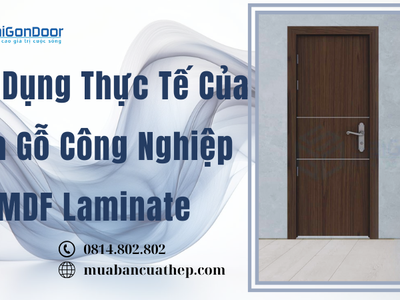 Ứng Dụng Thực Tế Của Cửa Gỗ Công Nghiệp MDF Laminate 2