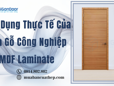 Ứng Dụng Thực Tế Của Cửa Gỗ Công Nghiệp MDF Laminate 3