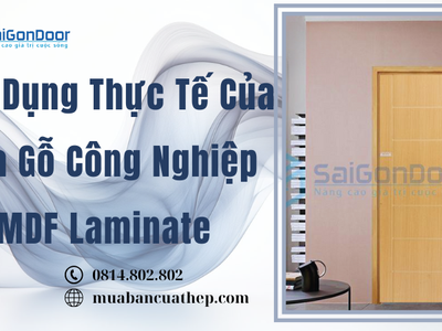 Ứng Dụng Thực Tế Của Cửa Gỗ Công Nghiệp MDF Laminate 4