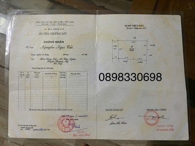 Chủ cần bán gấp 80m phú nghĩa-chương mỹ-hn gíá chỉ 40tr/m 0