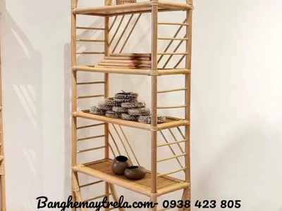 Kệ mây tre đan tự nhiên 5
