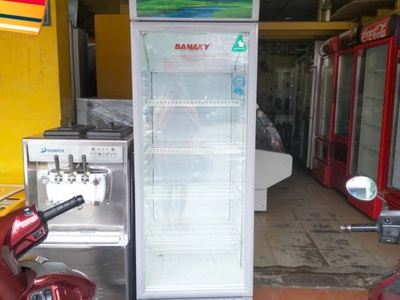 Tủ mát 1 cánh hiệu sanaky dung tích 408L mới 91 0