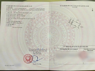  Bán Lô Biệt Thự Khang Dồi, Thuỷ Nguyên, 112m2, Ngang 8m, Đường rộng 9m, Giá chỉ 4,1x Tỷ  0