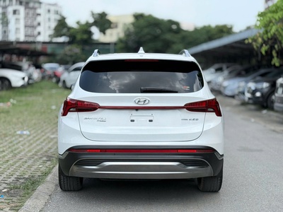 Hyundai SantaFe Cao cấp 2.2L HTRAC 2022 full dầu màu trắng. 3