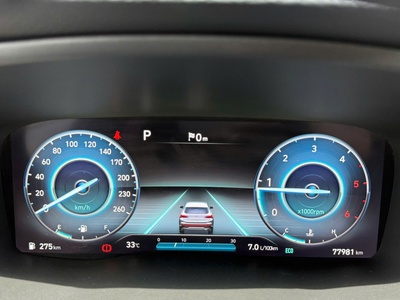 Hyundai SantaFe Cao cấp 2.2L HTRAC 2022 full dầu màu trắng. 8