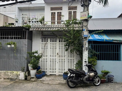 Nhà xinh 1 lầu đường 5m ô tô đỗ cửa trương thị hoa siêu thị metro q12 1