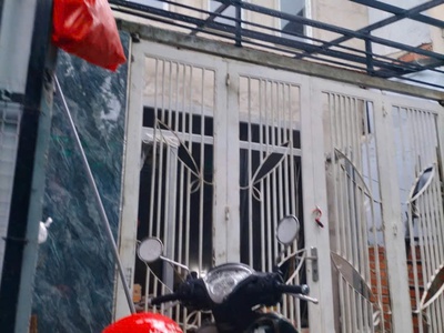 Nhà mới rất rộng 1 trệt 1 lửng 4mx14m 3PN cầu vượt quang trung q12 2