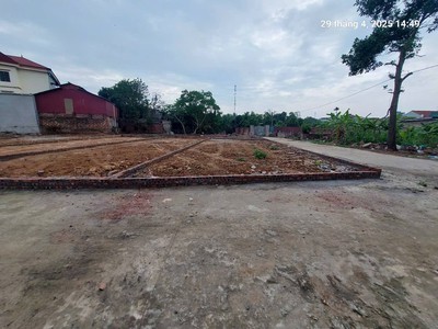 Chủ nhờ bán đất 115m2, mt7m, lô góc 3.2 tỷ, thanh trí, sóc sơn. ô tô 0