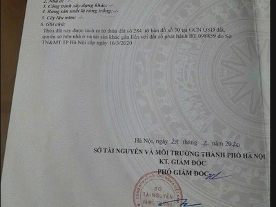 Đất đẹp - giá tốt - vị trí đắc địa tại thôn đồng âm, xã phú mãn, huyện quốc oai, tphn 0