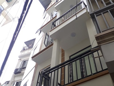 Bán nhà lĩnh nam - trung tâm hoàng mai:  nhà 6 tầng mới đẹp   ở ngay   gần phố   trươc nhà thoáng 4