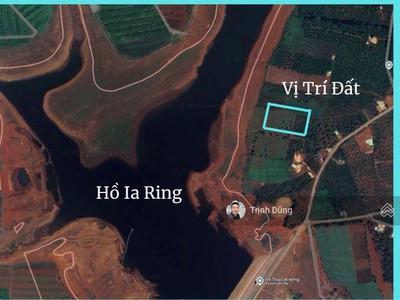 Gđ định cư nước ngoài muốn bán lô view hồ ia ring, chư sê, gia lai. diện tích 7097m2, mt 43m 2