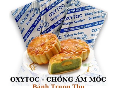 Bảo quản bánh trung thu bằng gói hút oxy 0