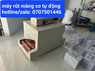 Máy bọc màng co bọc lốc giấy a4 1