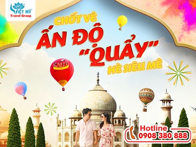 Vietjet Air ưu đãi vé máy bay Chào Hè đi Ấn Độ 0