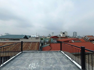Tứ Liên 65m2 x 5 tầng thang máy - 2 thoáng trước và sau nhà - Cách ô tô dừng đỗ 5M - Ngõ thông thoán 2