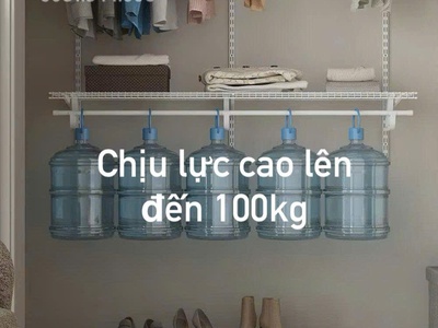 Bộ kệ quần áo Amd   Chịu lưvj cực đỉnh, treo nặng cỡ nào cũng không lo 0