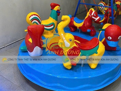 Mâm xoay, đu quay trẻ em, đu quay mâm xoay mầm non 0