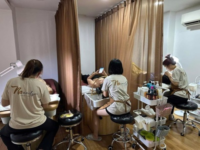 Sang nhượng tiệm nail mi gội tại quận phú nhuận 3