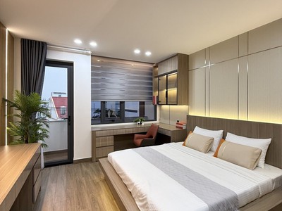 Bán  nhà mới  kế chung cư dream home gv- 7 tầng thiết kế hiện đại - có thang máy - full nội thất 3