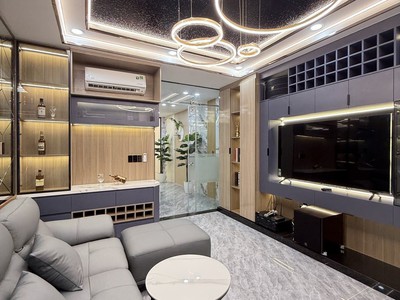 Bán  nhà mới  kế chung cư dream home gv- 7 tầng thiết kế hiện đại - có thang máy - full nội thất 1