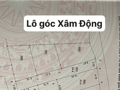 Bán lô góc hai mặt thoáng ngõ đoàn kết - xâm động - vân tảo 0
