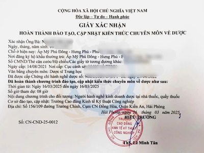 Cập nhật kiến thức chuyên môn về dược 0