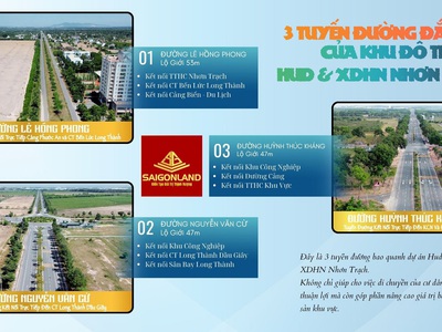 Đất nền dự án hud nhơn trạch - tâm điểm đầu tư 2025 2
