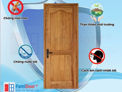 Cửa gỗ tự nhiên 1