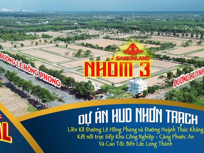 Đất nền dự án hud nhơn trạch - tâm điểm đầu tư 2025 0