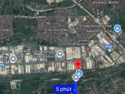 Bán 43m đất tổ 9, quang minh, mê linh. gần kcn và trường cao đẳng y dược 2