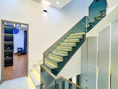 Nhà 1 trệt 2 lầu kèm nội thất trong KDC Thuận An 3