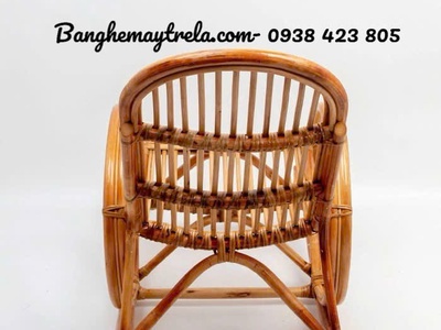 Ghế bập bênh mây tre đan nhỏ gọn 1