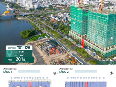 Bán shophouse Sun Ponte chỉ 16 tỷ 3, hỗ trợ vay 75, miễn lãi 36 tháng 1