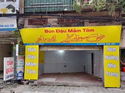 Chính chủ cho thuê cửa hàng tầng 1 mặt đường 663 Minh Khai, Hai Bà Trưng, HN 1
