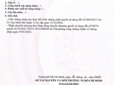Bán lô đất mt trần thị cờ, p. thới an, quận 12   dt đẹp   thổ cư 156m    giá 9.99 tỷ 0