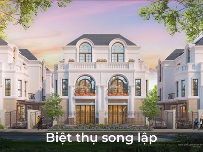 Mở bán bt song lập số lượng khan hiếm - sở hữu lâu dài tại hồng hạc city 3