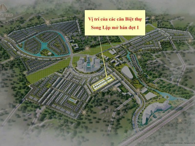 Mở bán bt song lập số lượng khan hiếm - sở hữu lâu dài tại hồng hạc city 2