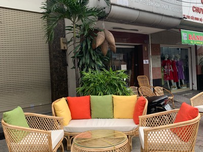 Bàn ghế sofa mây tự nhiên phòng khách hiện đại 6