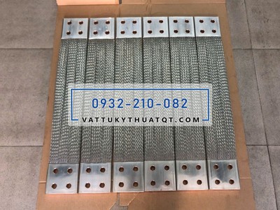 Khớp nối mềm mặt bích inox 304, Khớp nối mềm inox 304, Thanh nối đồng mềm, Thanh nối đồng mềm busway 3