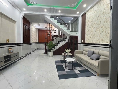 Nhà sang trọng dt khủng ngang 5m đường 7m hiệp thành 13 q12 2