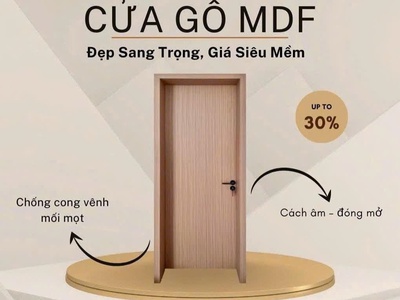 Cửa Gỗ Công Nghiệp MDF - Lựa Chọn Thông Minh Cho Cuộc Sống Hiện Đại 3