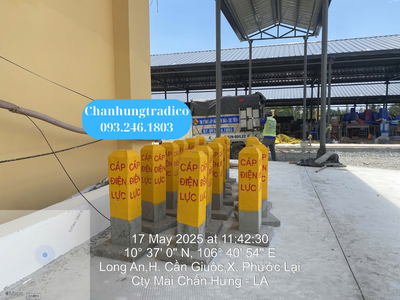 Sản xuất và cung cấp cọc cáp ngầm điện lực 7