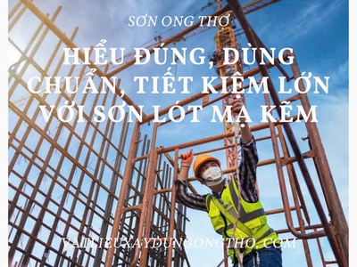 Sơn Lót Mạ Kẽm   Lựa Chọn Nhỏ, Gía Trị Lớn 0