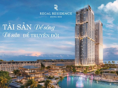 Mở booking căn hộ biển signature tại đồng hới - sổ hồng lâu dài . regal residence signature tọa lạc 0