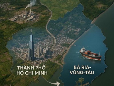 Vị trí vàng mới của tp.hcm   long tân, trung tâm logistics   cảng   sân bay 2