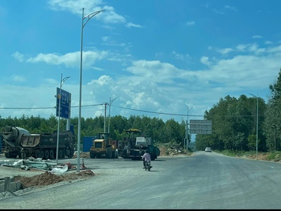 Bán lô đất mặt tiền gần cầu nối nút giao cao tốc dầu dây - phan thiết 2