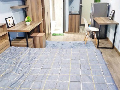 Tòa chdv 6 tầng phạm văn đồng - bình thạnh 13 phòng cho thuê 55tr/t 1